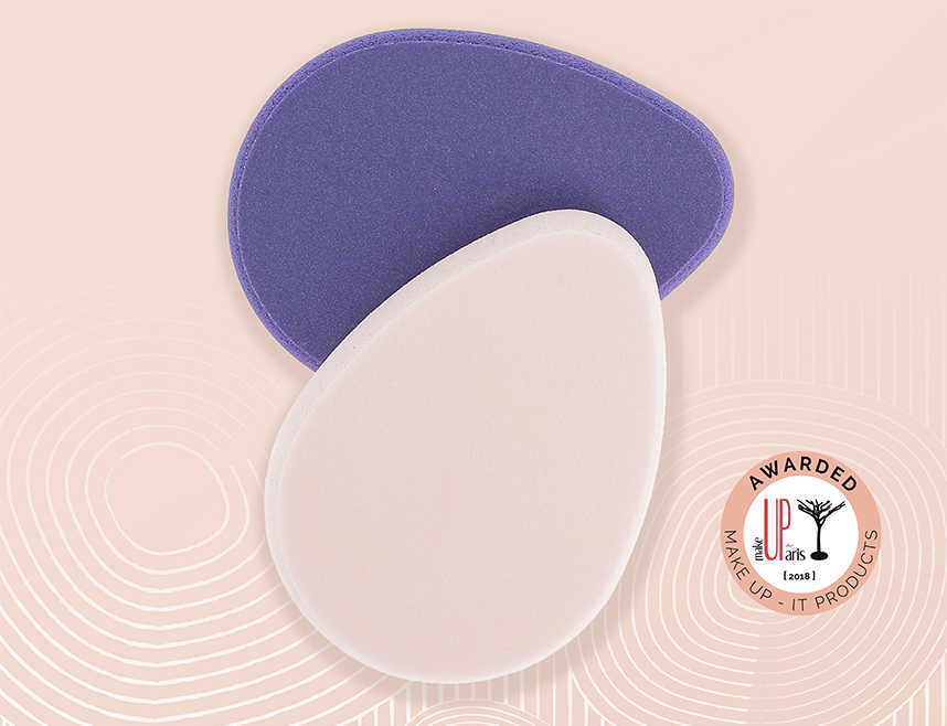 Perfect Release sponge of Taiki Cosmetics Europe has been awarded at MakeUp in Paris as innovation tool for foundation application